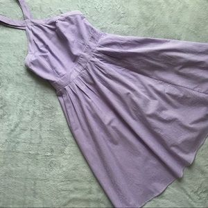 Christy Dawn The Arrow Dress Violet Gingham Purple